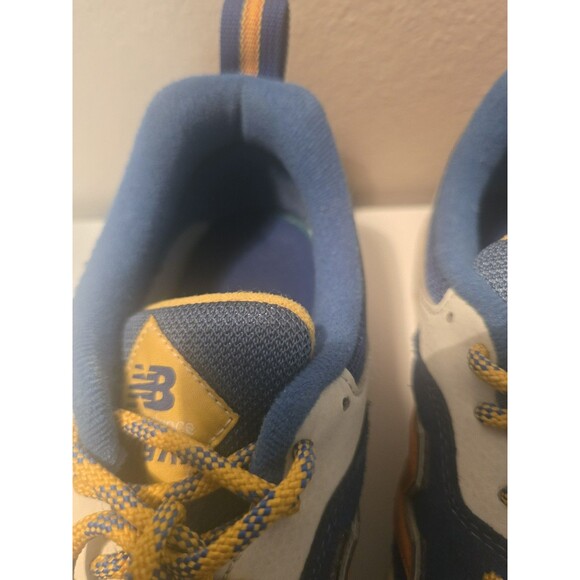 New Balance 997H Men’s 10.5 Blue Orange Colorblock Suede Retro Sneakers CM997HFB main image 10